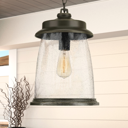 Conover Antique Bronze Outdoor Hanging Light by Progress Lighting