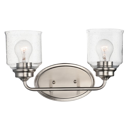 Acadia Satin Nickel Bathroom Light by Maxim Lighting