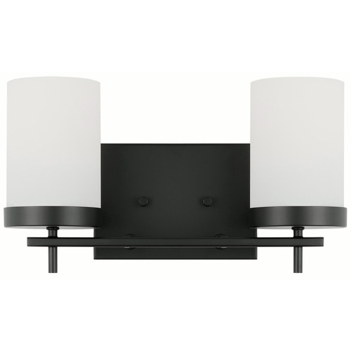 Visual Comfort Studio Collection Zire Midnight Black Bathroom Light