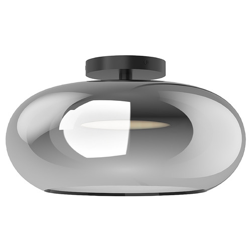 Trinity Black LED Semi-Flush Mount by Kuzco Lighting
