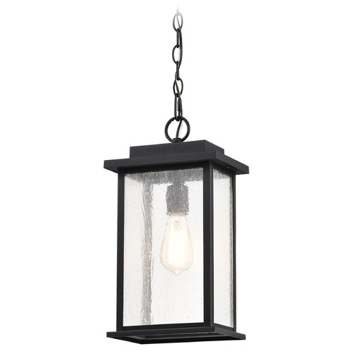 Sullivan Matte Black Outdoor Hanging Light by Nuvo Lighting
