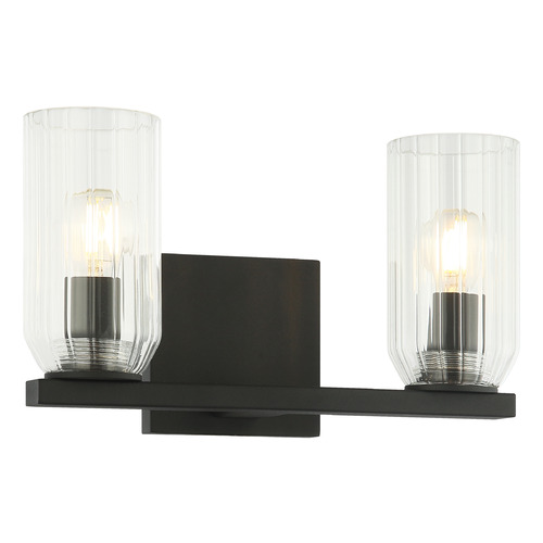 Matteo Lighting Westlock Matte Black Bathroom Light by Matteo Lighting W34002MB