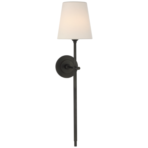 Visual Comfort Signature Collection Bryant 27-Inch Cordless Sconce in Bronze by Visual Comfort Signature TOB2044BZ-L-CL