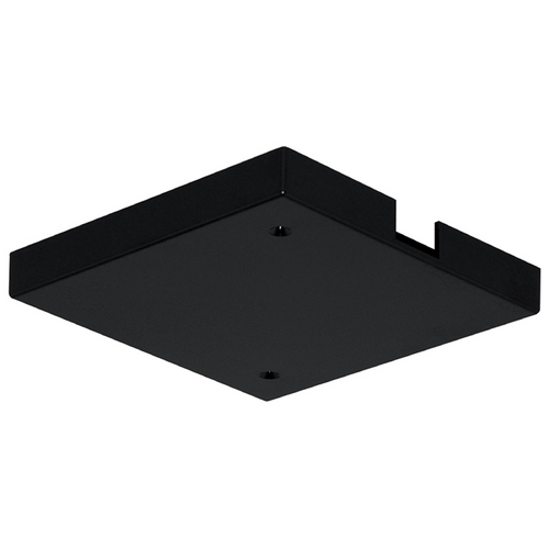 Juno Lighting Group Juno Lighting Trac 12 T-Bar Ceiling Junction Box End Feed Black TL21 BL