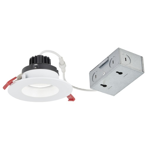 Recesso Lighting by Dolan Designs Recesso 3 Inch IC Rated Adjustable White Reflector 3000K RL03G-08W38-30-W