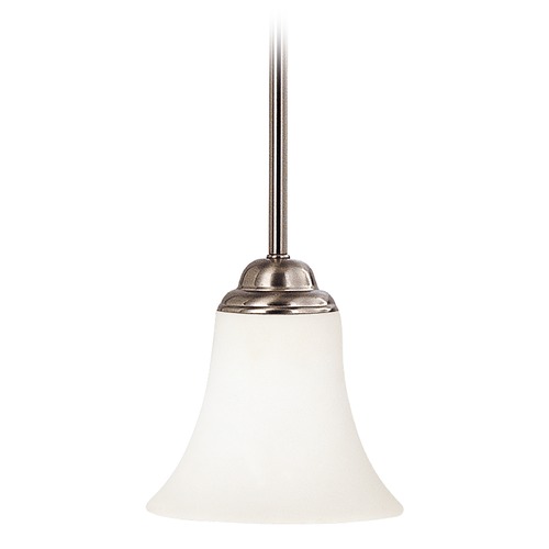 Dupont 6-Inch Brushed Nickel Mini Pendant by Nuvo Lighting