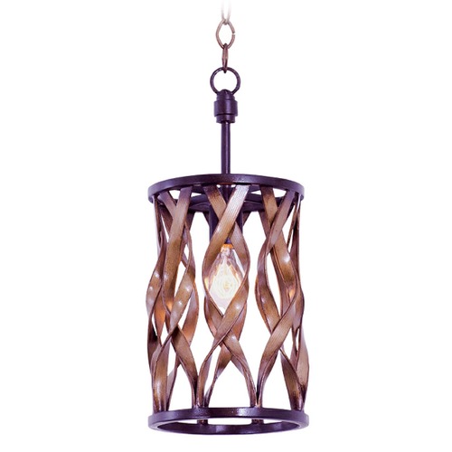 Soho Milk Chocolate Mini Pendant by Kalco Lighting