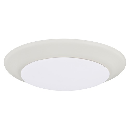 Simon 10-Inch White LED Flush Mount 3000K by HomePlace by Capital Lighting