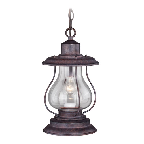Dockside Weathered Patina Outdoor Hanging Light by Vaxcel Lighting