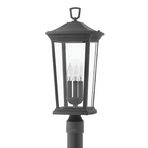 Hinkley Bromley 22.75-Inch Post Light in Museum Black 2361MB