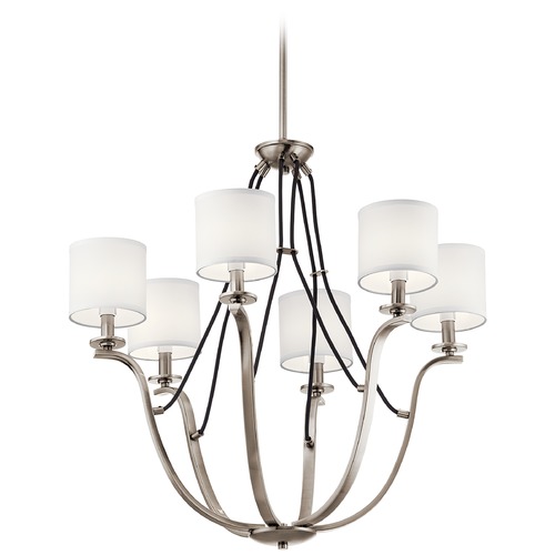 Thisbe 6-Light Classic Pewter Chandelier by Kichler Lighting