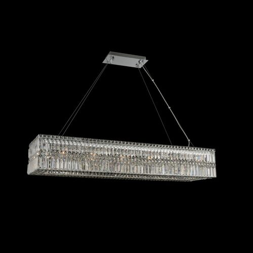 Rettangolo 50-Inch Linear Pendant in Polished Chrome by Allegri
