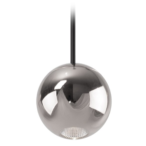 Exo Chrome LED Mini Pendant by Kuzco Lighting