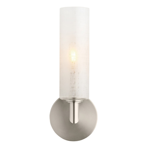 Vetra Wall Sconce in Satin Nickel by Visual Comfort Modern