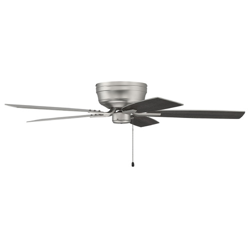 Craftmade Lighting Pro Plus Hugger 52 Brushed Satin Nickel Ceiling Fan by Craftmade Lighting PPH52BN5