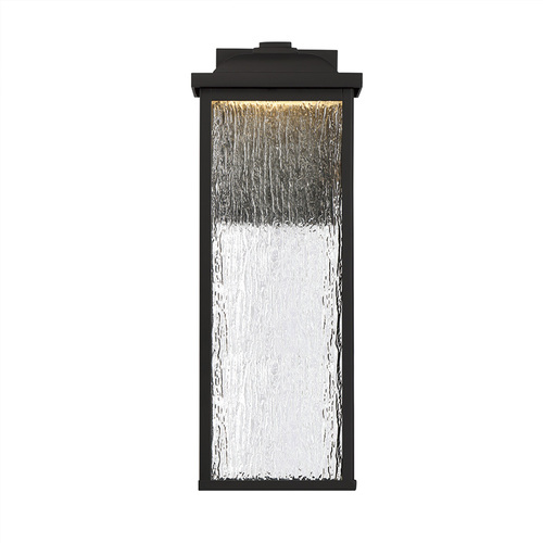 Venya 17-Inch LED Outdoor Wall Light in Black by Eurofase Lighting