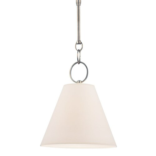 Hudson Valley Lighting Altamont Pendant in Historic Nickel by Hudson Valley Lighting 5612-HN