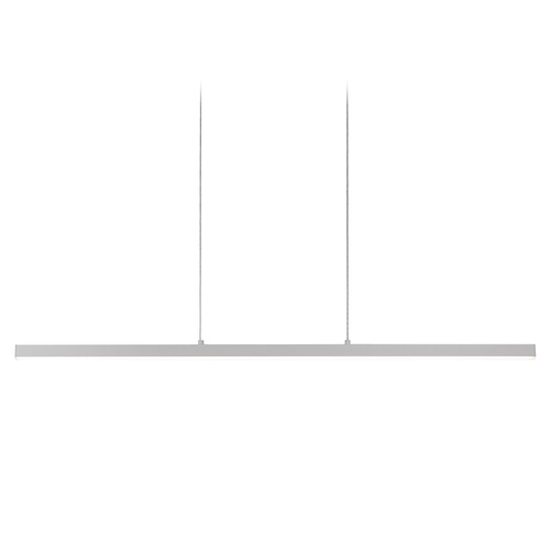 Kuzco Lighting Modern Brushed Nickel LED Pendant with Frosted Shade 3000K 1992LM by Kuzco Lighting LP10356-BN