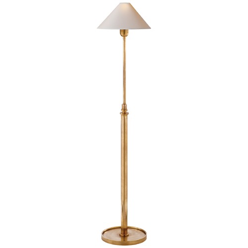 Visual Comfort Signature Collection J. Randall Powers Hargett Floor Lamp in Brass by Visual Comfort Signature SP1504HABNP
