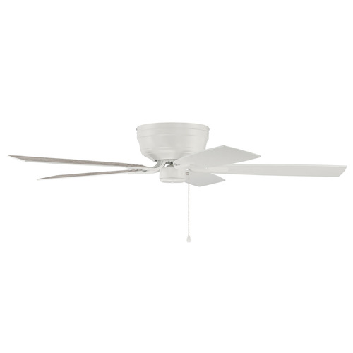 Pro Plus Hugger 52 White Ceiling Fan by Craftmade Lighting