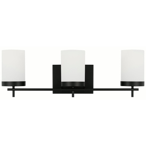 Visual Comfort Studio Collection Zire Midnight Black Bathroom Light