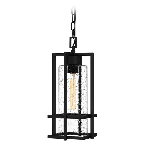 Damien Mini Pendant in Earth Black by Quoizel Lighting