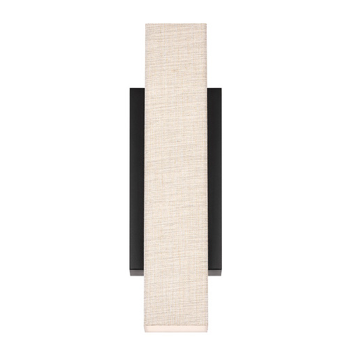 Volga 18-Inch 3000K LED Wall Sconce in Black by WAC Lighting