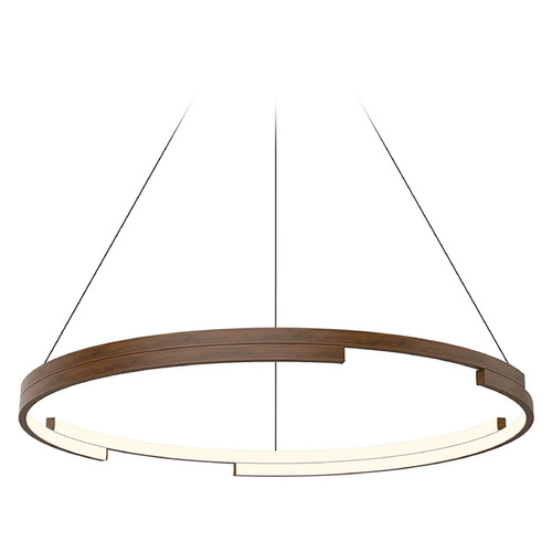 Kuzco Lighting Anello Minor Walnut LED Pendant Light