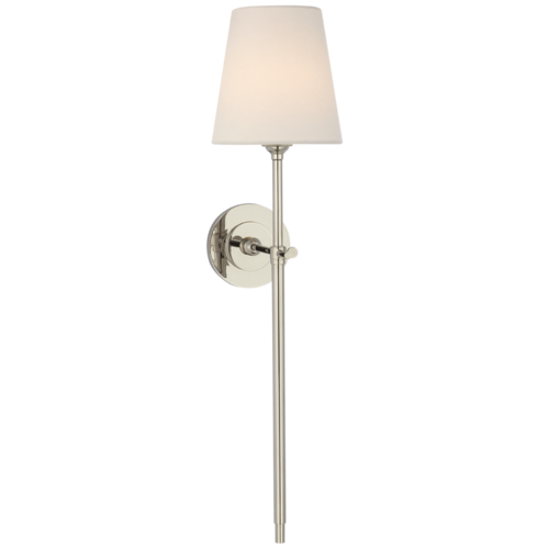 Bryant 27-Inch Cordless Sconce in Polished Nickel by VC Signature