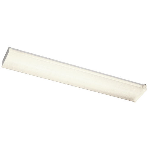 Kichler Lighting 48-Inch 2-Light Fluorescent Linear Flush Mount in White by Kichler Lighting 10315WH