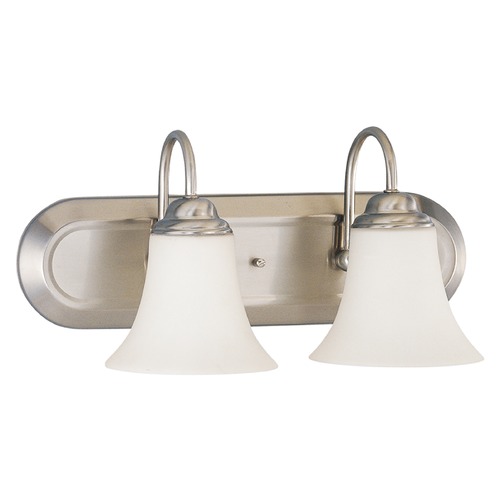 Nuvo Lighting 13-Inch Dupont Vanity Light Brushed Nickel by Nuvo Lighting 60/1833