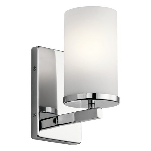 Kichler Lighting Crosby Chrome Wall Sconce by Kichler Lighting 45495CH