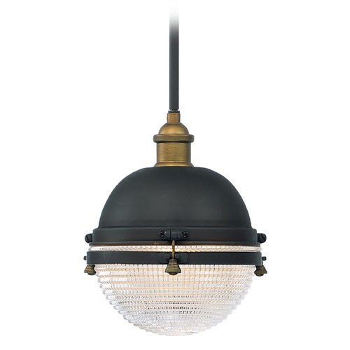 Maxim Lighting Portside Oil Rubbed Bronze & Antique Brass Outdoor Hanging Light by Maxim Lighting 10184OIAB