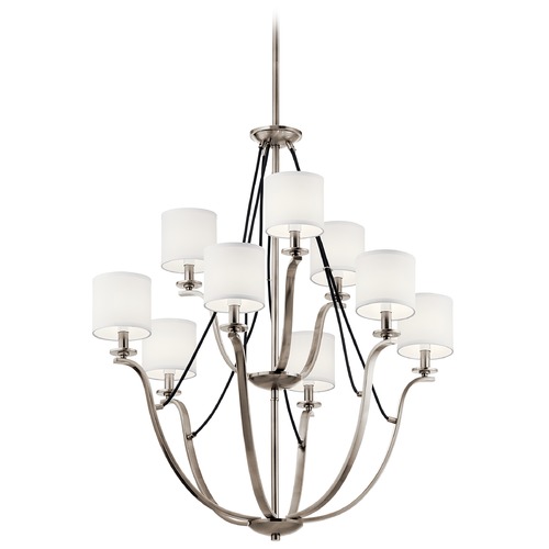 Kichler Lighting Thisbe 9-Light Classic Pewter Chandelier by Kichler Lighting 43534CLP