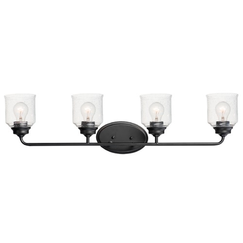 Acadia Black Bathroom Light by Maxim Lighting