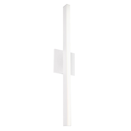 Modern White LED Sconce with Frosted Shade 3000K 831LM by Kuzco Lighting
