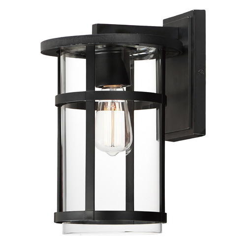 Maxim Lighting Clyde Vivex Black Outdoor Wall Light