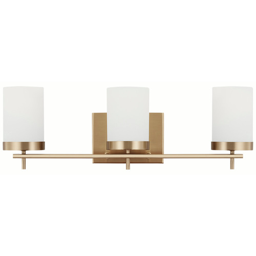 Visual Comfort Studio Collection Visual Comfort Studio Collection Zire Satin Brass Bathroom Light 4490303-848