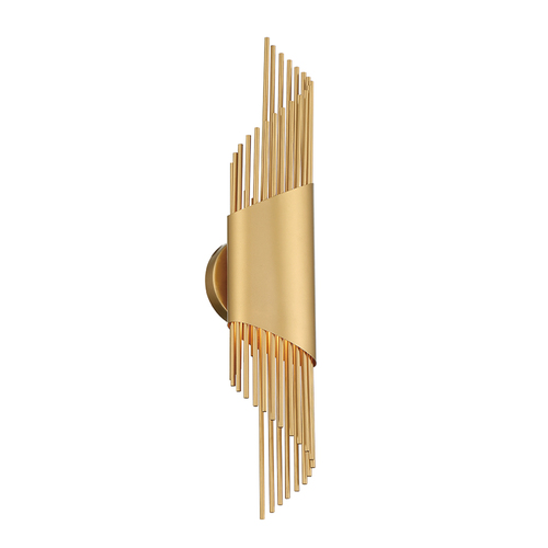Umura 2-Light 25-Inch LED Wall Sconce in Gold by Eurofase Lighting