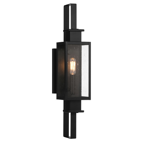 Savoy House Lighting Ascott Matte Black Outdoor Wall Light