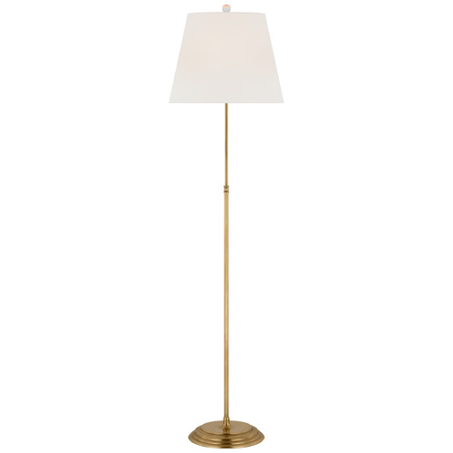 Studio Hand-Rubbed Antique Brass Large Flush Light