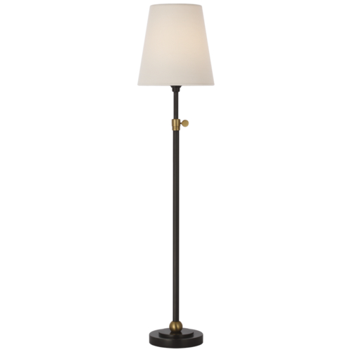 Visual Comfort Signature Collection Bryant Adjustable Cordless Lamp in Bronze & Brass by VC Signature TOB3107BZ/HAB-L-CL