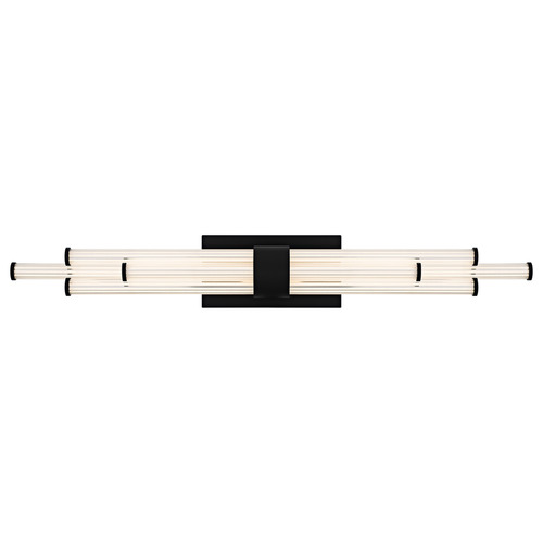 Quoizel Lighting Quoizel Lighting Talbott Matte Black LED Vertical Bathroom Light PCTAL8632MBK