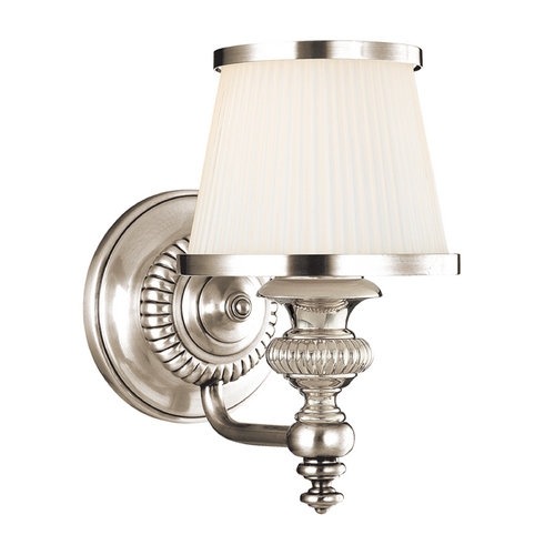 Milton Wall Sconce in Polished Nickel by Hudson Valley Lighting