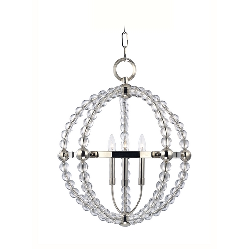 Hudson Valley Lighting Danville Pendant in Polished Nickel by Hudson Valley Lighting 3120-PN