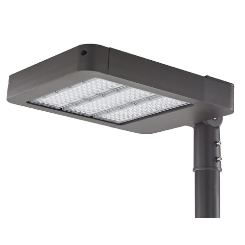 LED Shoebox Area Pole Light Bronze 180-Watt 120v-277v 19000 Lumens 4000K