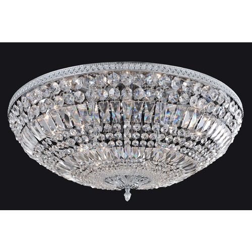 Allegri Lighting Lemire 12 Light Flush Mount with Chrome 025945-010-FR001