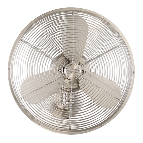 Bellow IV Wall Fan in Brushed Polished Nickel by Craftmade Lighting