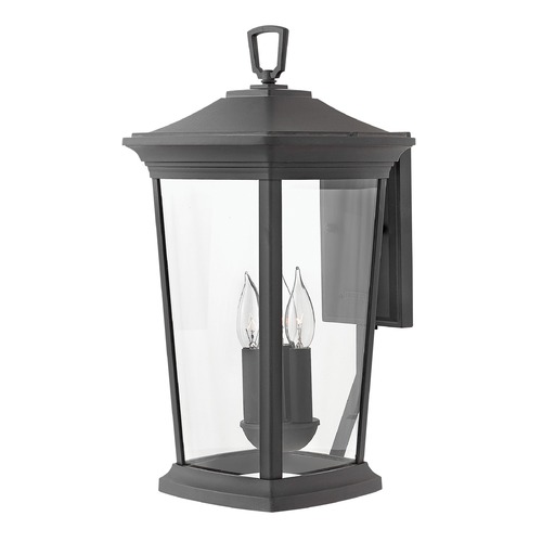 Bromley 19.25-Inch Outdoor Wall Light in Museum Black by Hinkley Lighting