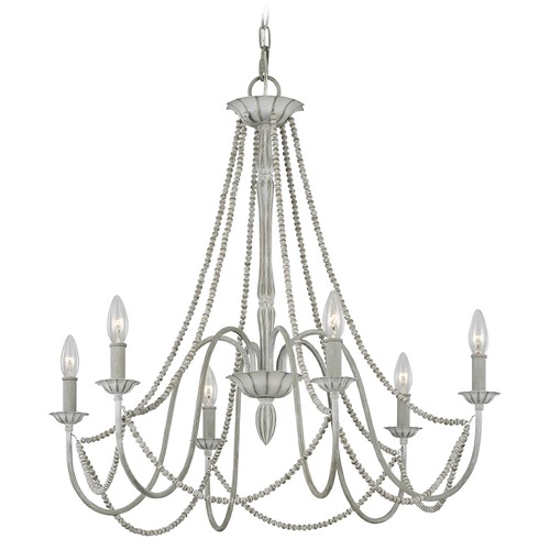 Maryville Weathered Washed Grey Chandelier by Visual Comfort Studio